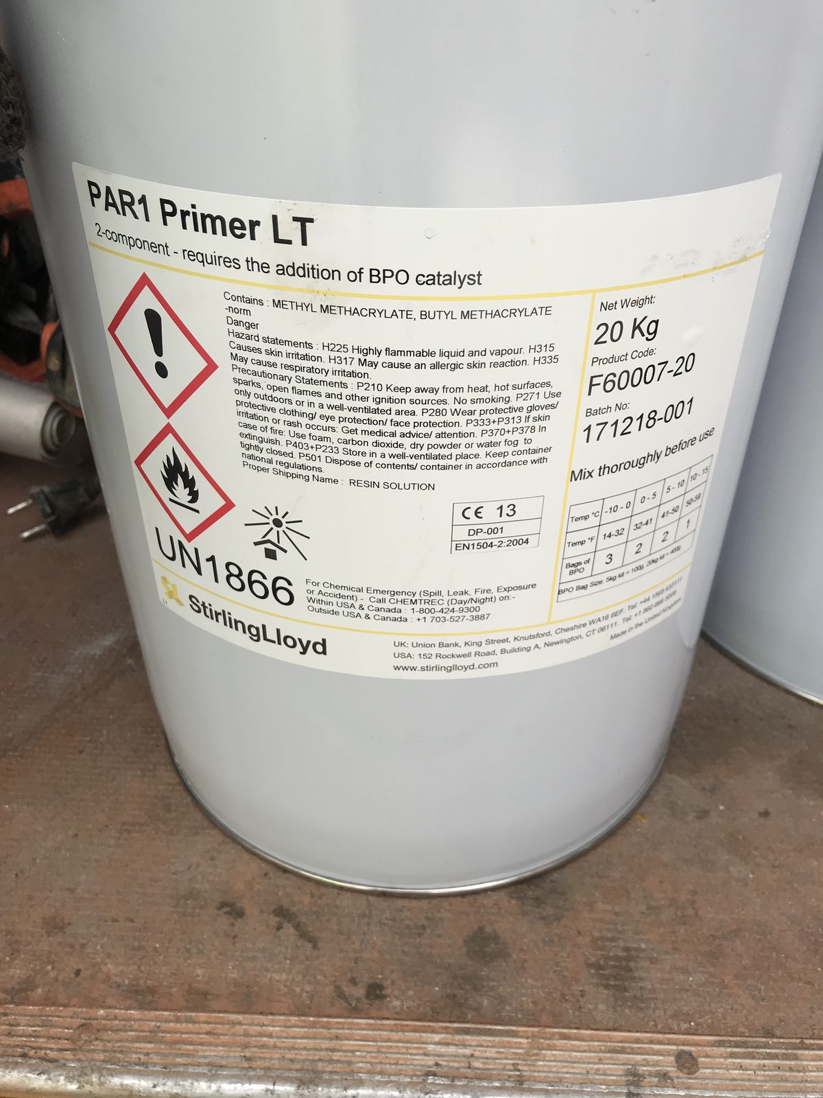 Spand med PAR1 Primer LT